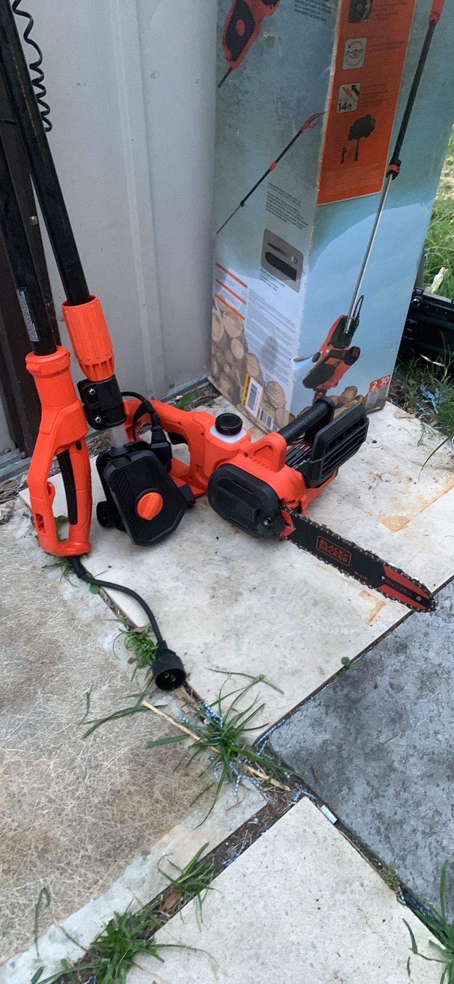 Black And Decker Corded Polesaw