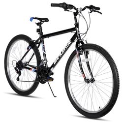 HH HILAND 24 inch Mountain Bike for Men Women, 18 Speeds High-Carbon Steel Frame, Sport Cycling MTB Bicycle for Adult