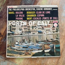vintage 1955 Ports of Call vinyl record 
