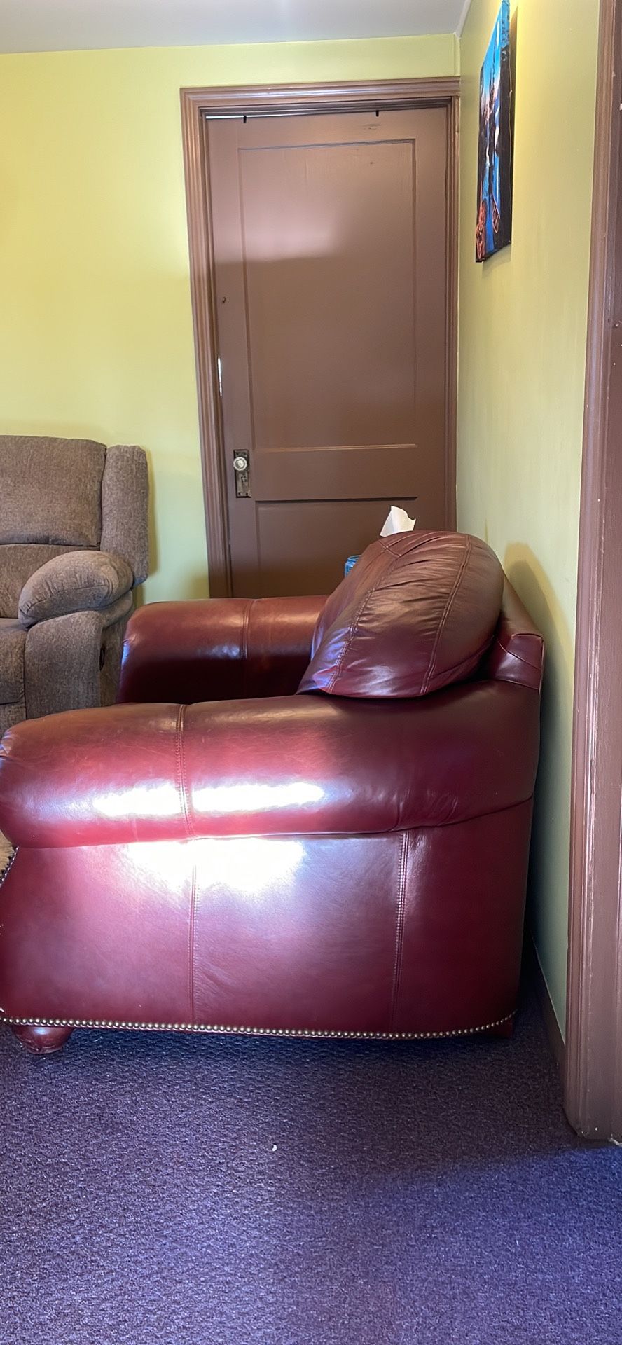 Genuine Leather Chair