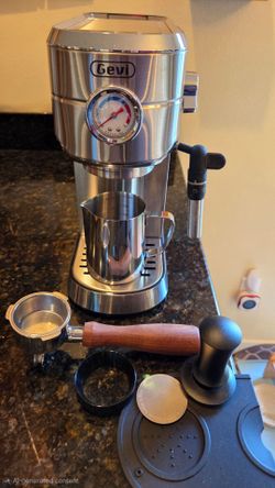 Gevi Espresso Machine with Premium Add Ons