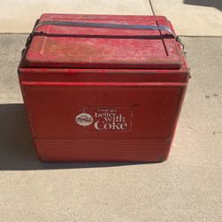Coca Cola Ice Chest