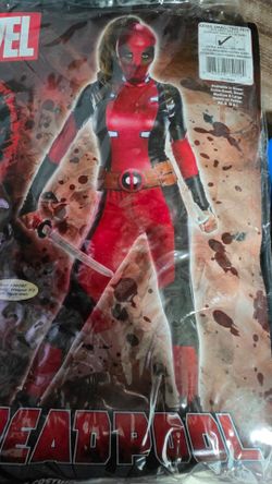 Marvel Deadpool Women's Costume Extra Small 0-2