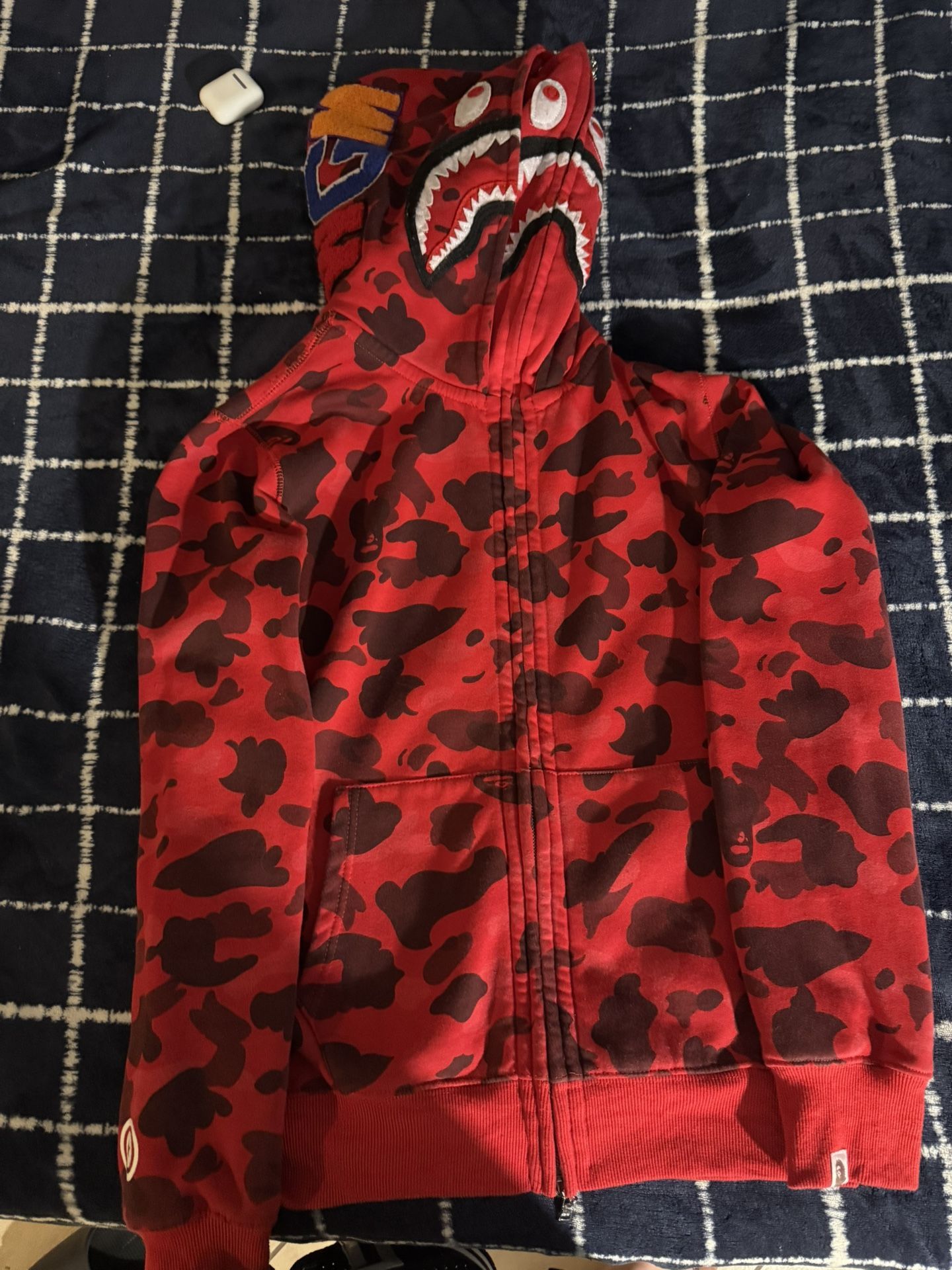 Bape hoodie Double hood