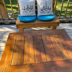 Table and Chair for Outside 