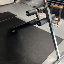 Adjustable Weight Bench w/ Decline  – Home Gym