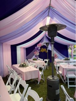 Tent draping