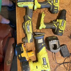 Ryobi Cordless Tools