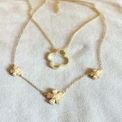 925 Gold Over Sterling silver