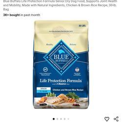 30lbs Blue Buffalo Dog Food