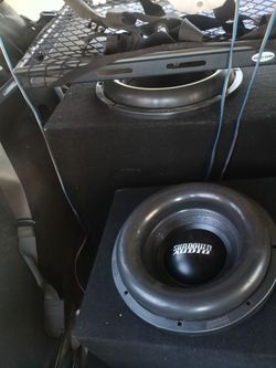 Sundown 12 subwoofer I have a box.small box for it..