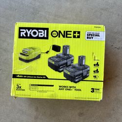 Ryobi Battery And Charger 