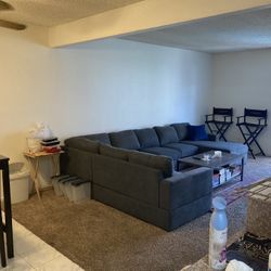 Large U Shaped Sectional Couch 