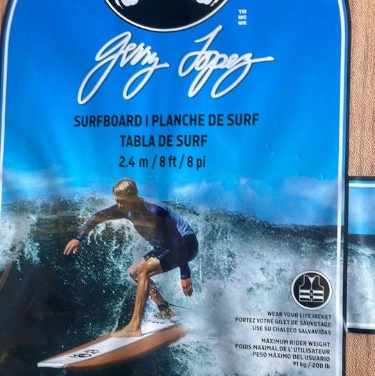 D Gerry Lopez Surf Board (2 in stock)