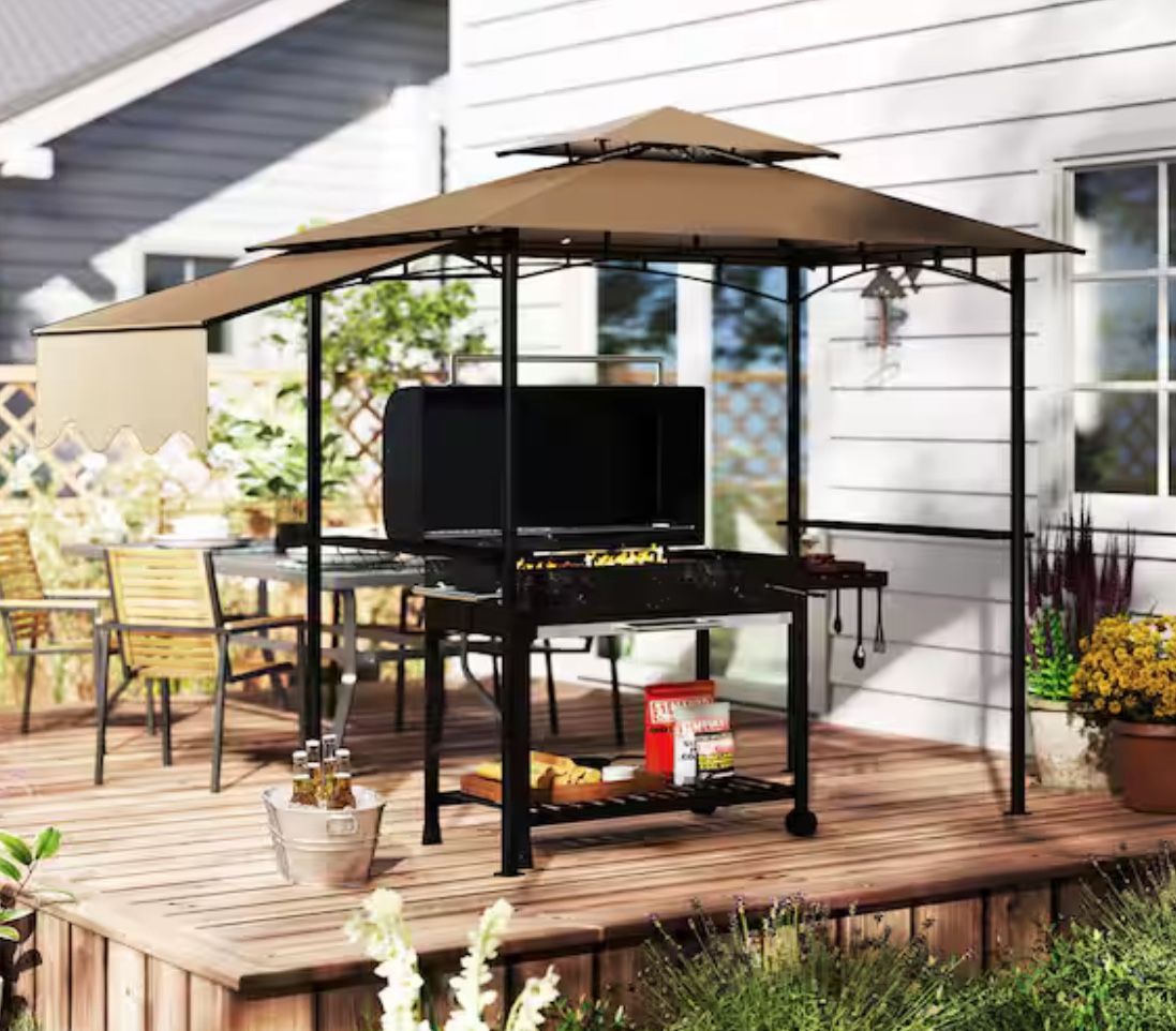 Beautiful awning For Bbq Grill