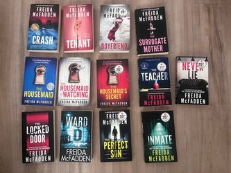 13 Freida McFadden Books — The Housemaid, Inmate, Teacher + More — $80 OBO
