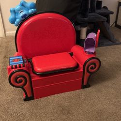 Blues Clues Chair(mailbox Lid Missing)