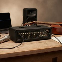 Harbinger HA60 - 60W 4-Channel Powered PA Mixer - Great Condition!