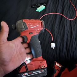 Milwaukee impact one battery no charger