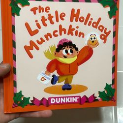 Limited Edition Dunkin’ The Little Holiday Munchkin Book