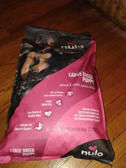 Nulo MedalSeries Grain-Free Salmon & Sweet Potato Recipe Large Breed Puppy Dry Dog Food, 24 lbs.