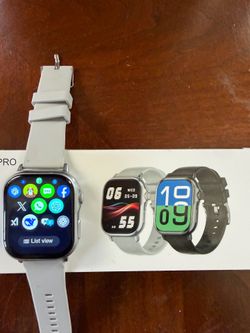 DF01 Pro AI Smartwatch 46mm – NFC, Health Monitoring, ChatGPT, Wireless Charging