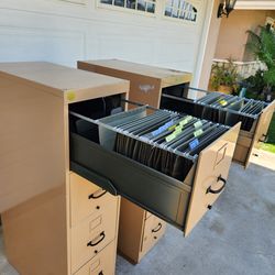 Two Filing Cabinets.