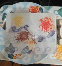 🧜‍♀️ Listing:3-Piece Mermaid Serving & Kitchen Set/Bundle