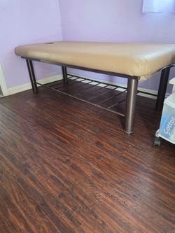 Massage Bed. Metal Frame.