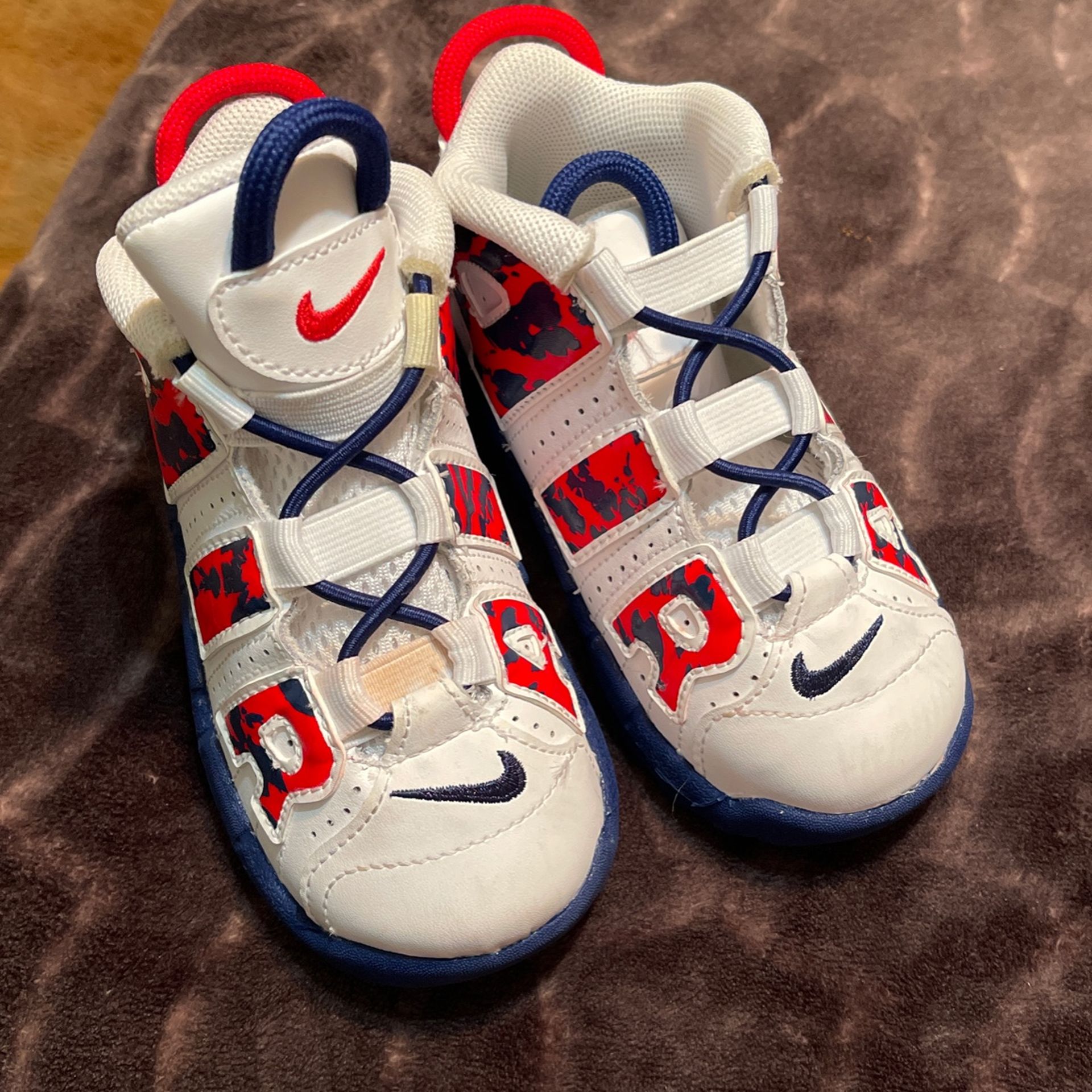 NIKE AIR MORE UPTEMPO (TD) Size 8c