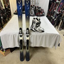 Women’s K2 Ski Package With Boots And Bindings 