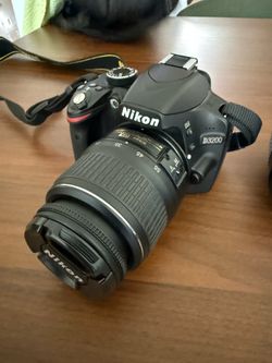 Nikon D3200 DSLR Camera Bundle – Excellent Working Condition – $250