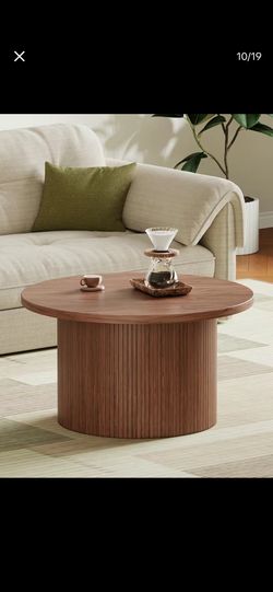 Walnut Brown Coffee Table
