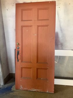 $25 SOLID WOOD DOOR 30x80