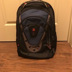 Swiss Gear Wenger Ibex Pro 16inch Laptop Backpack - Black/Navy