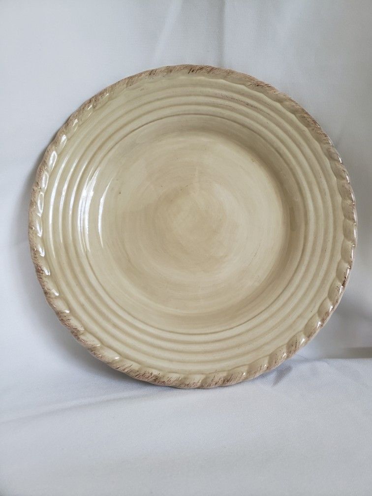 Artimino Tuscan Countryside Cream 11" Dinner Plates