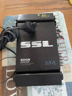 SSL amplifier DG2400 400 WATTS With Subwoofer Control