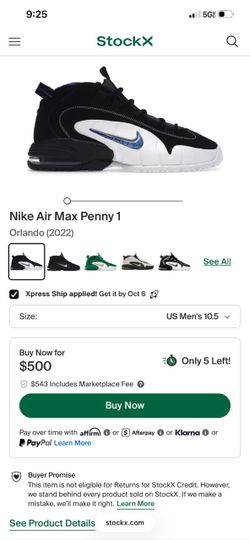 Nike Air Max Penny 1 $350 obo