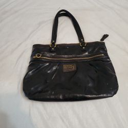 Coach Black Leather Handbag