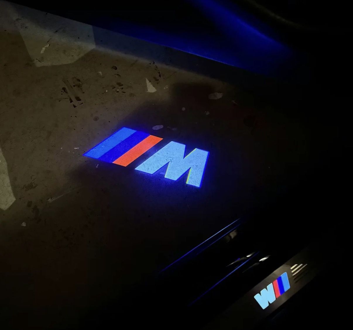 BMW Floor Door Lights LED 4 PCS