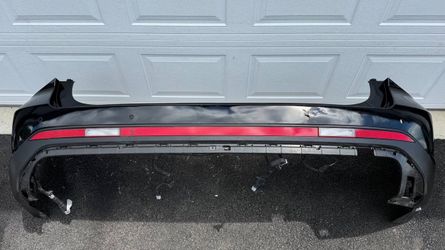 BLACK HYUNDAI PALISADE REAR BUMPER 2023 2024 2025