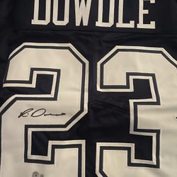Rico Dowdle Signed Custom Jersey
