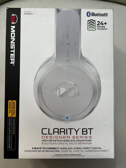 New silver Moster headsets