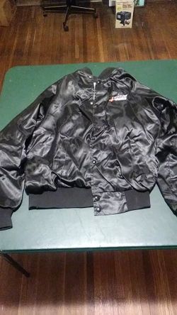 Black Grand National windbreaker