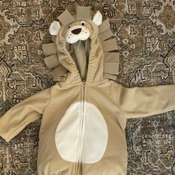 Infant Lion Halloween Costume, 3-6 Months, Like-New!