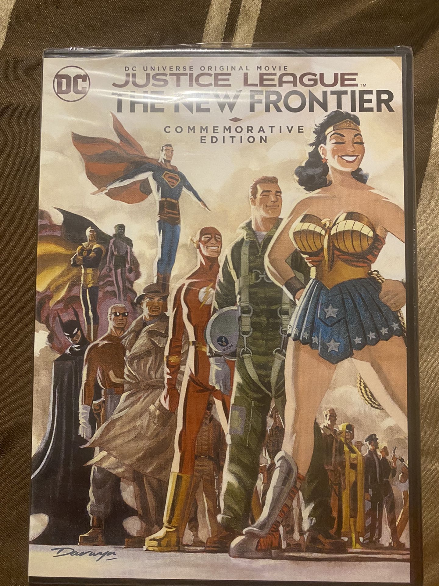 Justice League The New Frontier Animated Movie DVD