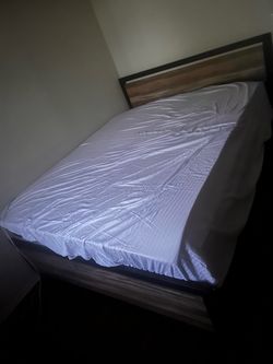 Queen bed frame only