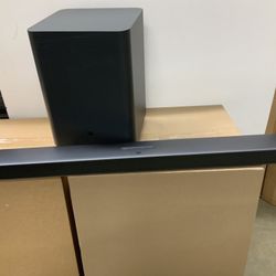 JBL - 5.1-Channel Soundbar with Wireless Subwoofer - Black #867
