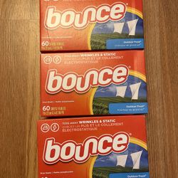 Bounce Fabric Sheets