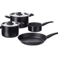 HEMLAGAD 6-piece cookware set, black + Tools Of The Trade...
